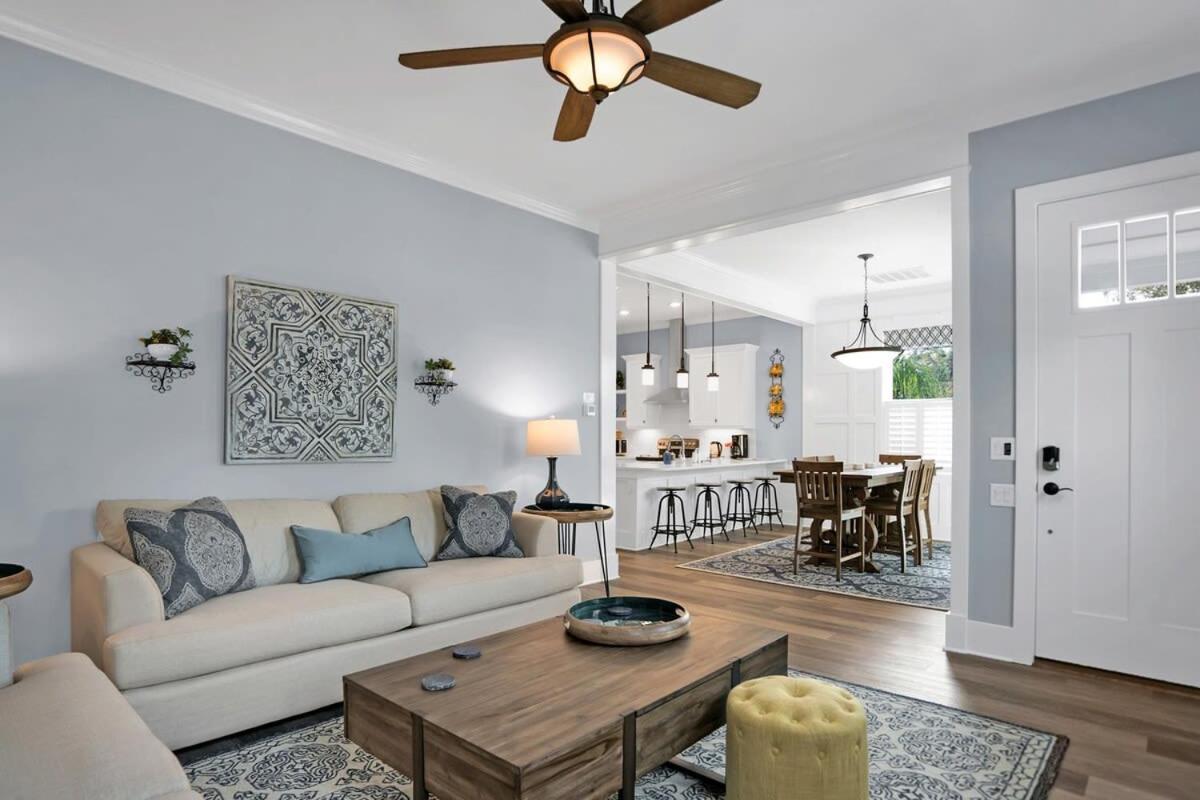 Blue House, Prime Location, Family Amenities, Bbq! Villa St. Augustine Exterior foto